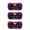Red Heart Super Saver Dark Orchid Yarn - 3 Pack of 198g/7oz - Acrylic - 4 Medium (Worsted) - 364 Yards - Knitting/Crochet